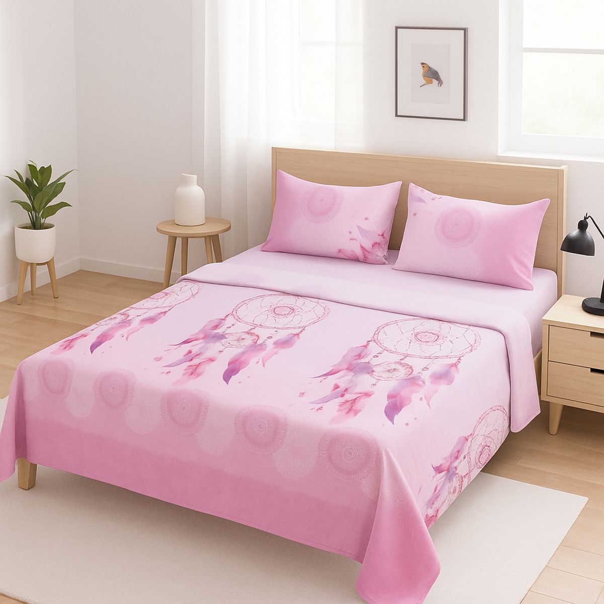 ARMONIA - Juego sábanas clásicas formato 775 144 hilos 2 plazas