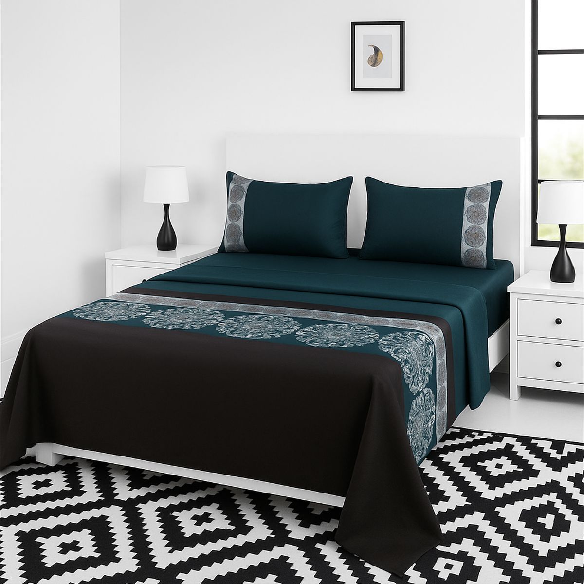 ARMONIA - edición 771 sábanas 144 hilos 2 plazas clásicas