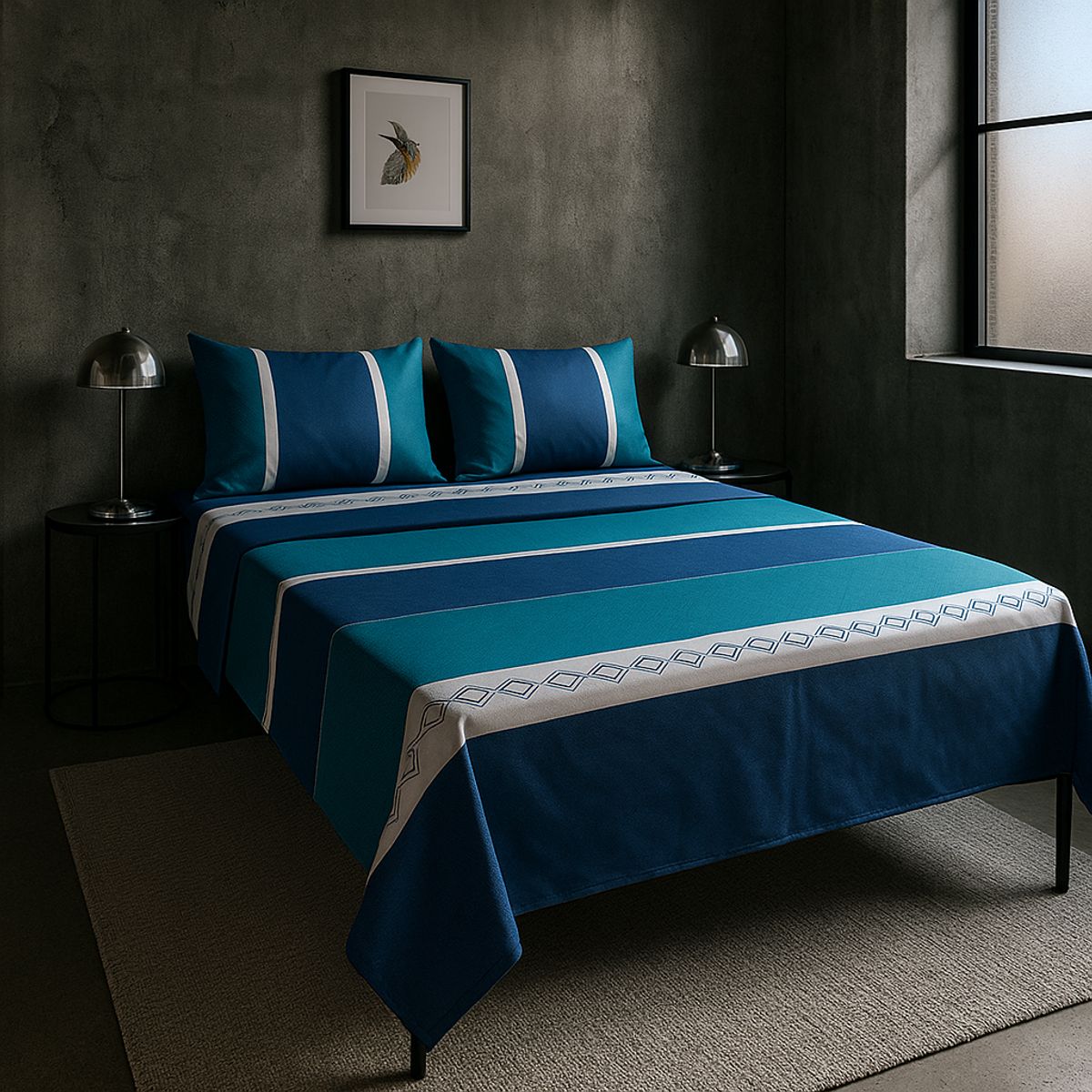 ARMONIA - tipo 768 sábanas 2 plazas 144 hilos clásicas