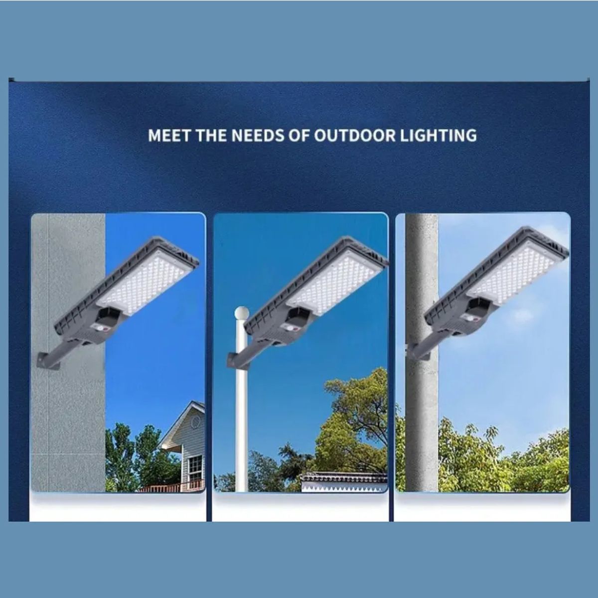 GENERICO - Foco Solar Genérico 13414 400w Led Exteriores