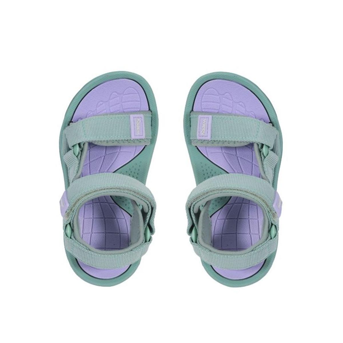 WAPPY TIENDA - Sandalia Play Niña Menta De Broches Con Velcro Wappy