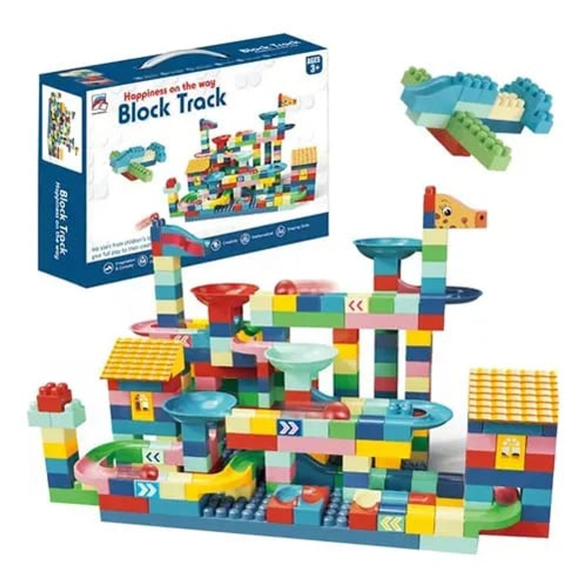 GENERICO - Set Bloques De Construcción Legos Con Laberinto 167 Piezas