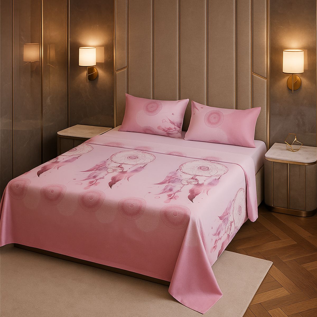 ARMONIA - Juego sábanas clásicas formato 772 144 hilos 2 plazas