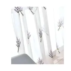 GENERICO - CORTINA VISILLO LAVANDA 140x230 Cm 2 PAÑOS