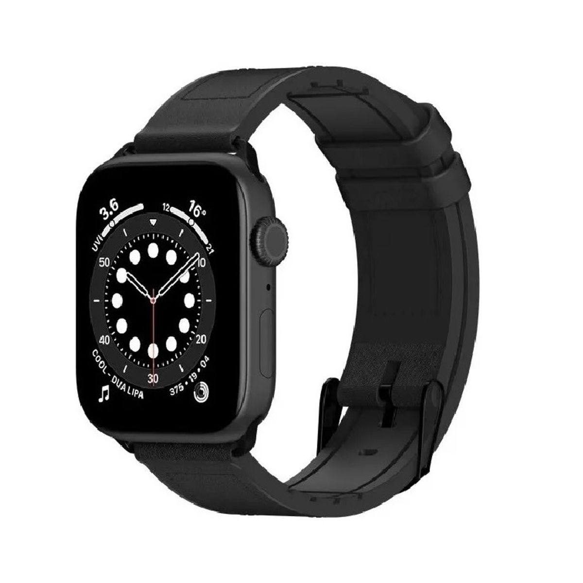 GENERICO - Correa Cuero para Apple Watch 46mm 42mm