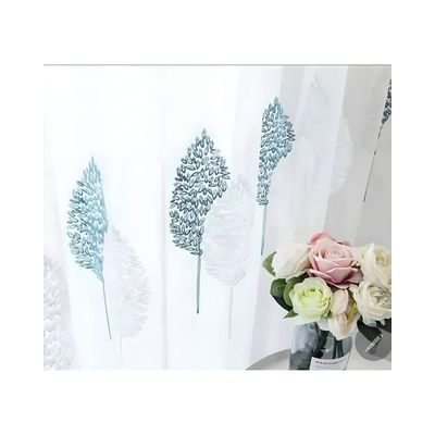 Imagen 2 del producto VELO VISILLO VISILLO ESPIGAS FLORALES 140x230 Cm 2 PAÑOS