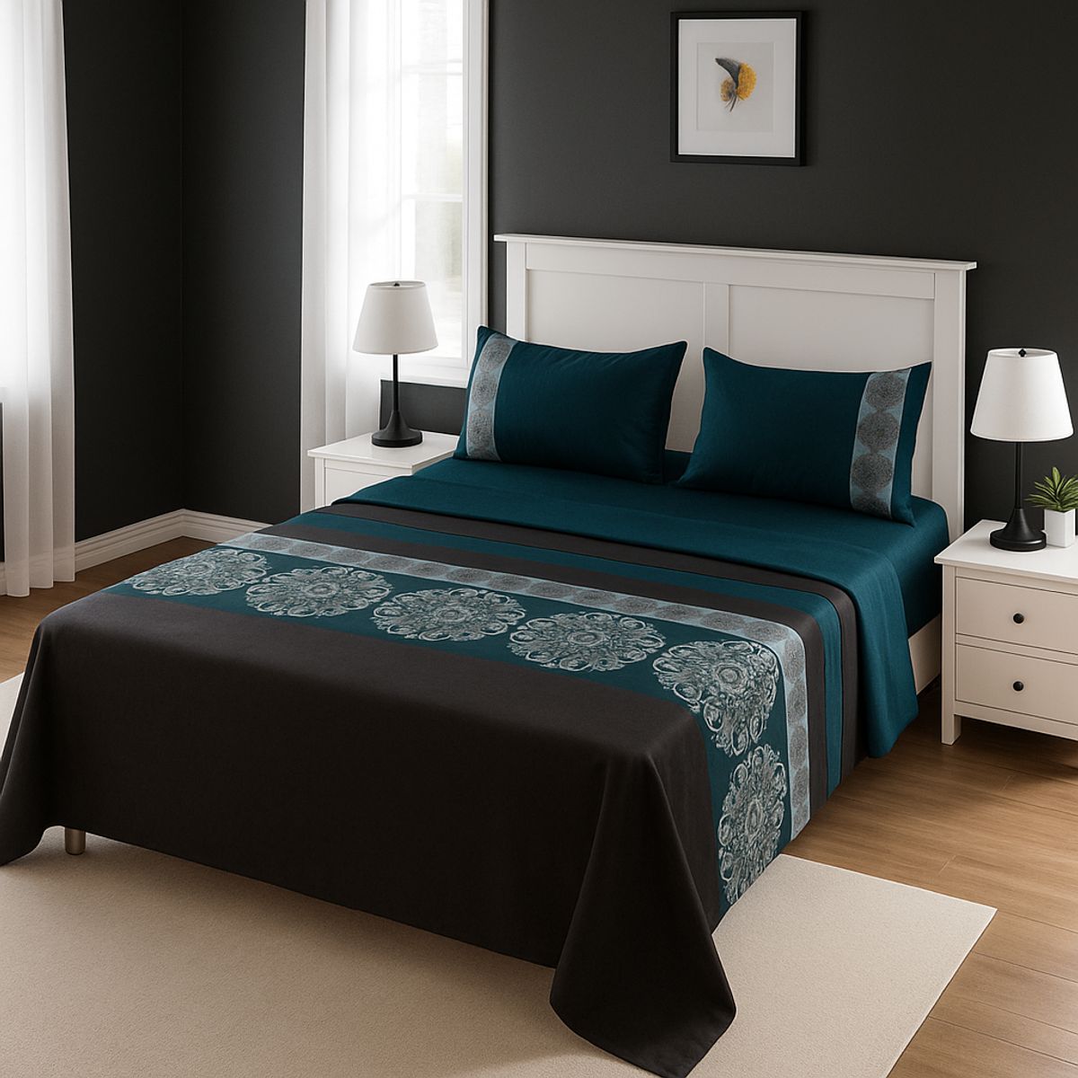 ARMONIA - edición 774 sábanas 2 plazas 144 hilos clásicas