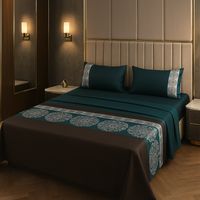 Juego sábanas clásicas tipo 770 144 hilos 2 plazas