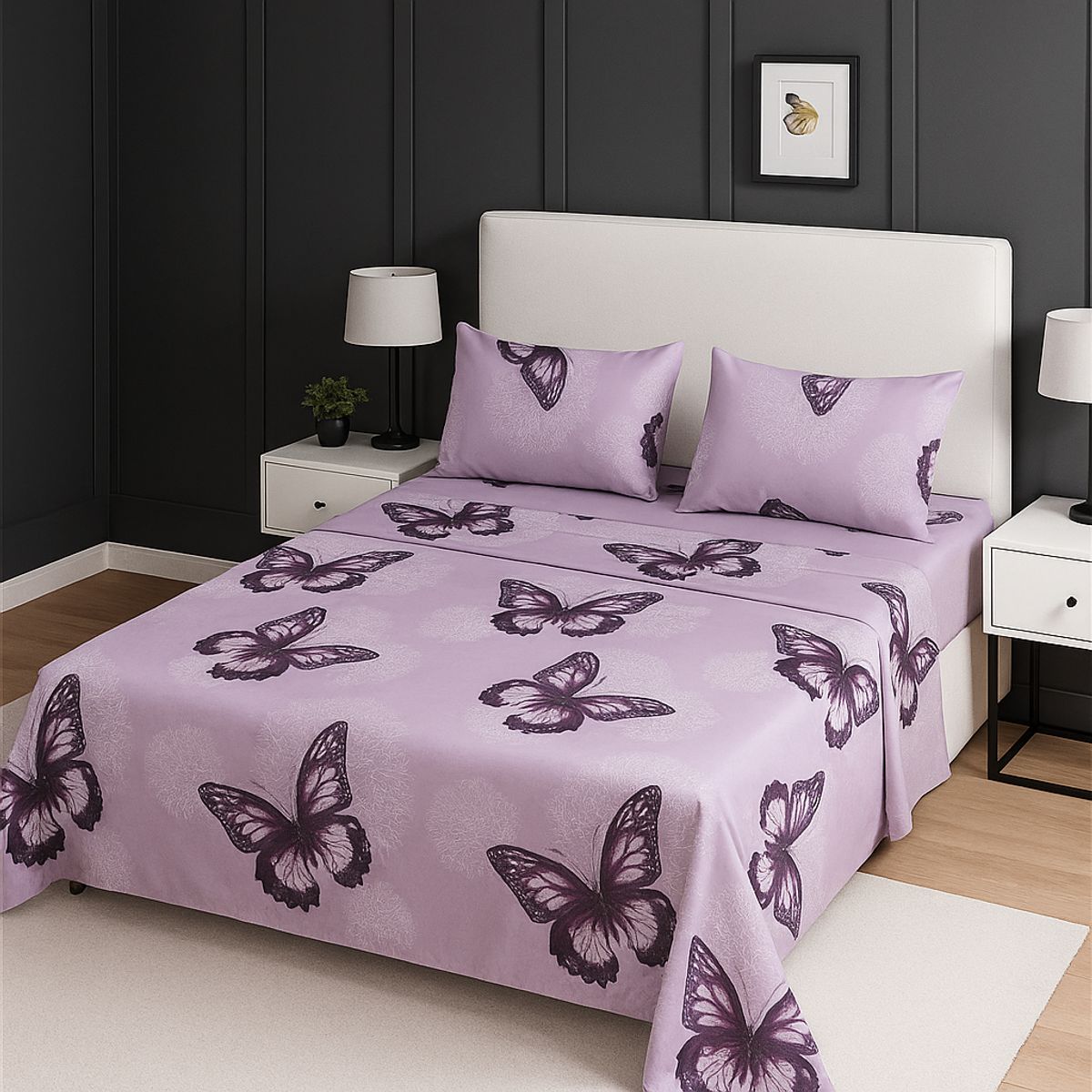 ARMONIA - diseño 770 sábanas 144 hilos 2 plazas clásicas