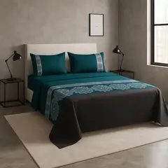 ARMONIA - Sábanas 2 plazas estilo 770 clásicas 144 hilos