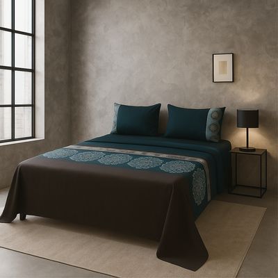 Imagen 2 del producto Sábanas 2 plazas estilo 770 clásicas 144 hilos