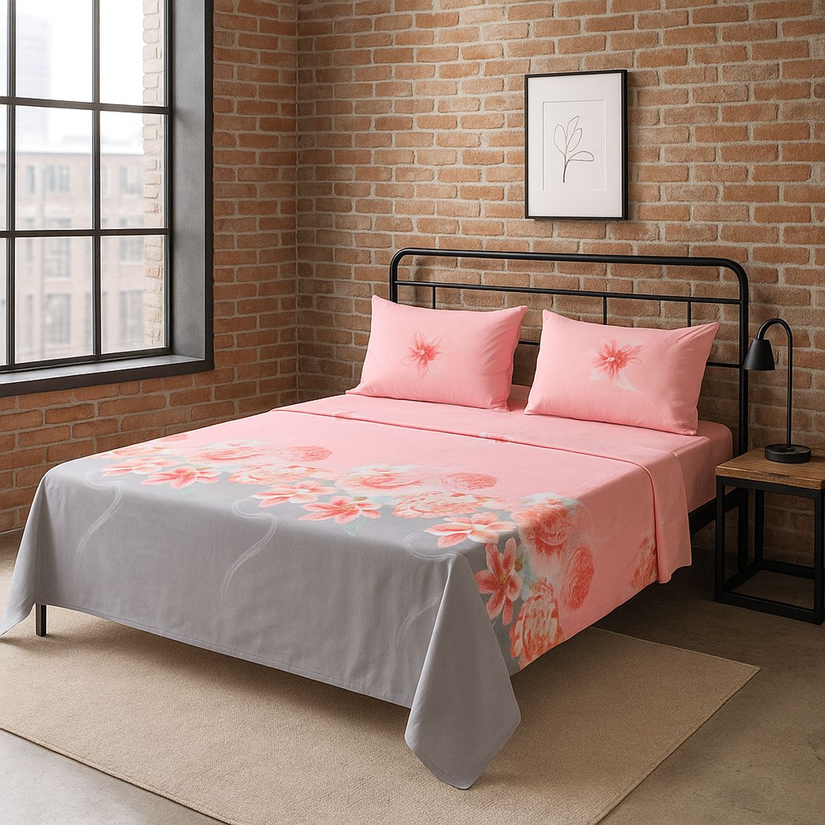 ARMONIA - estilo 762 sábanas 144 hilos 2 plazas clásicas