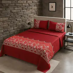 ARMONIA - Sábanas clásicas 2 plazas diseño 770 144 hilos