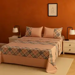 ARMONIA - Juego sábanas modelo 770 clásicas 2 plazas 144 hilos