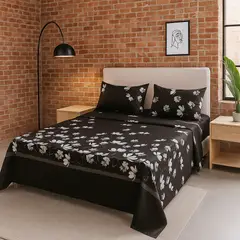 ARMONIA - Juego de sábanas 2 plazas 144 hilos clásicas modelo 770