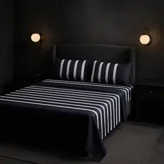 ARMONIA - Diseño 763 juego de sábanas 2 plazas clásicas 144 hilos