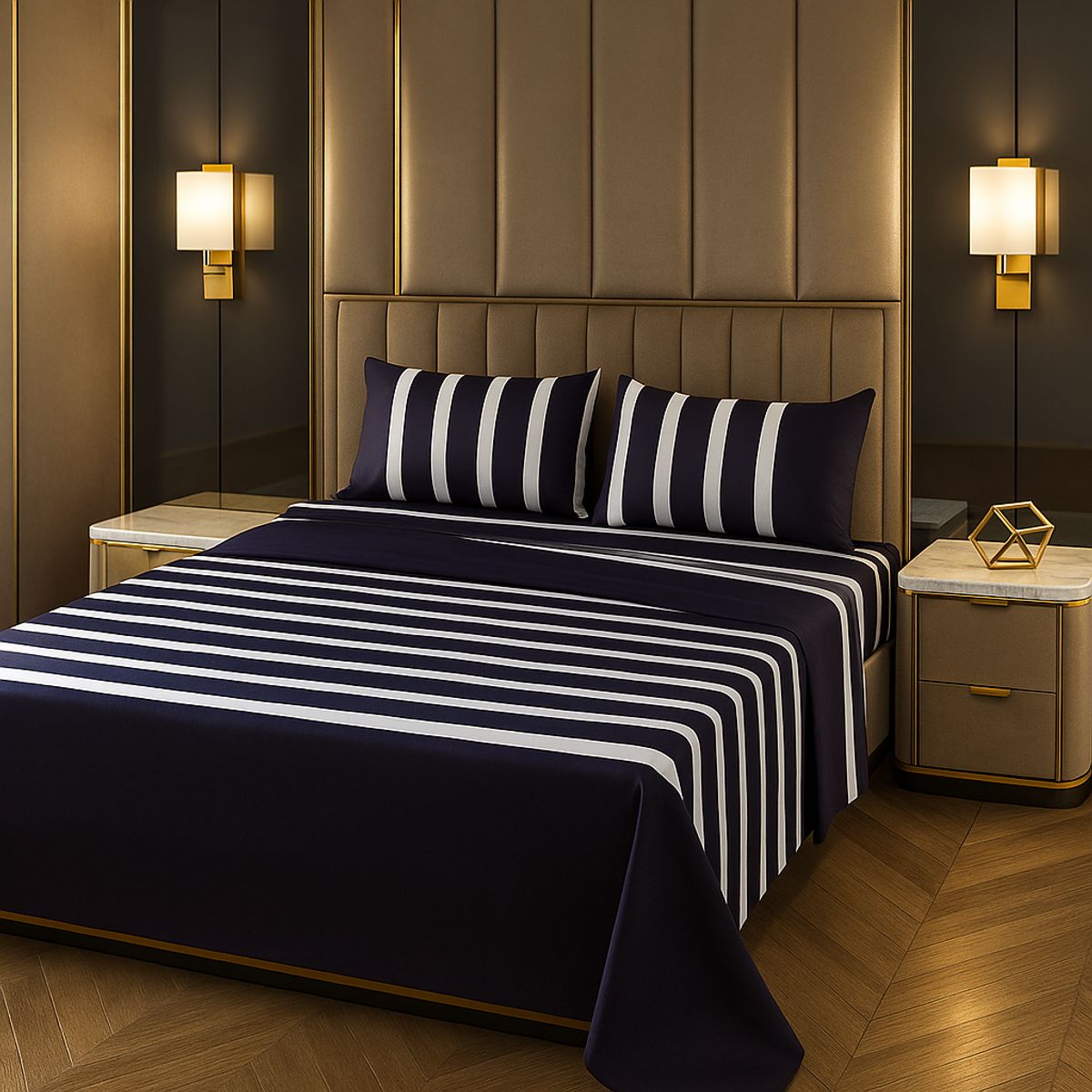 ARMONIA - Sábanas 2 plazas modelo 762 clásicas 144 hilos