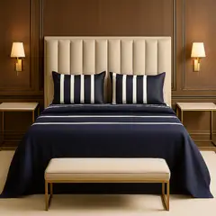 ARMONIA - Sábanas clásicas estilo 762 2 plazas 144 hilos