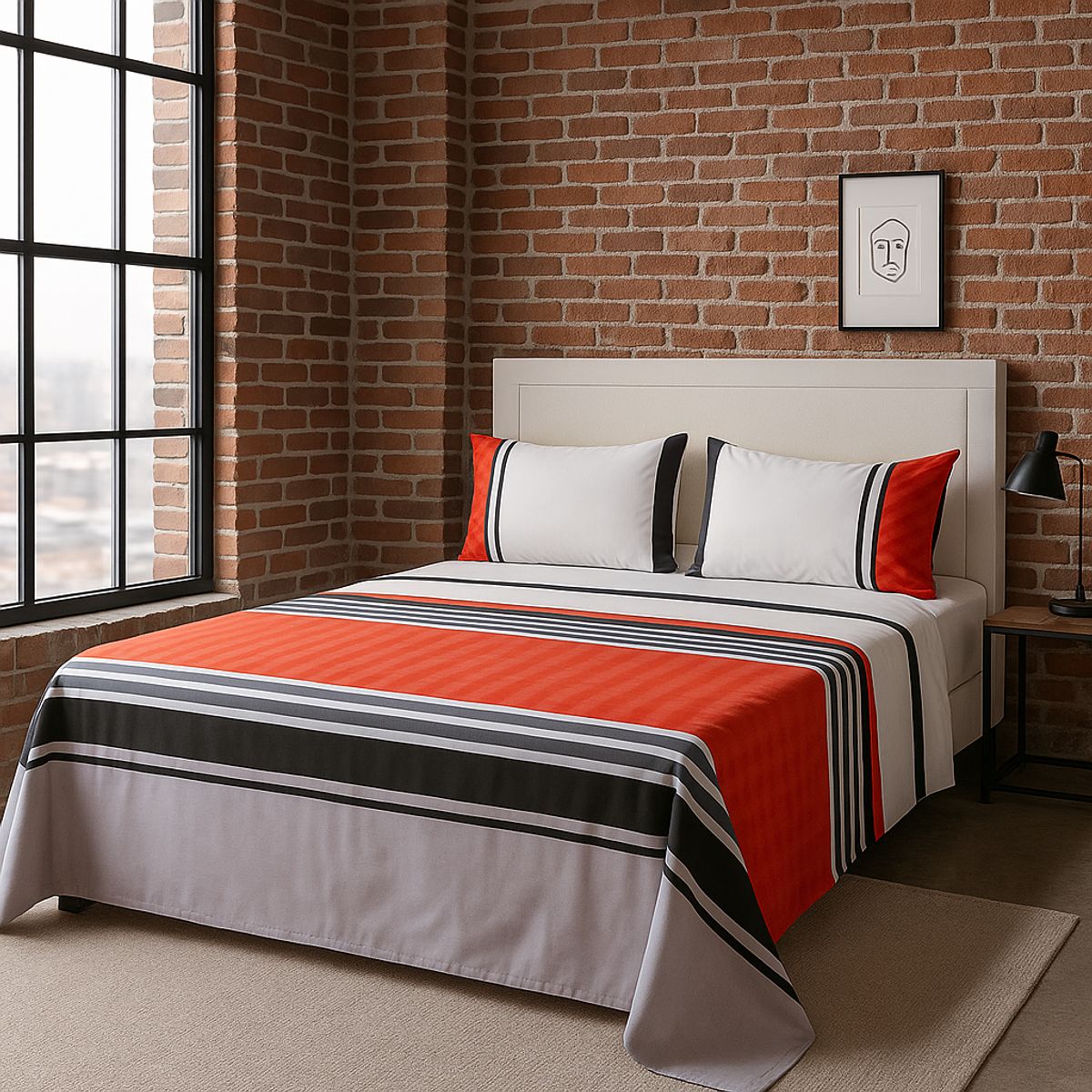 ARMONIA - Juego sábanas clásicas versión 762 144 hilos 2 plazas