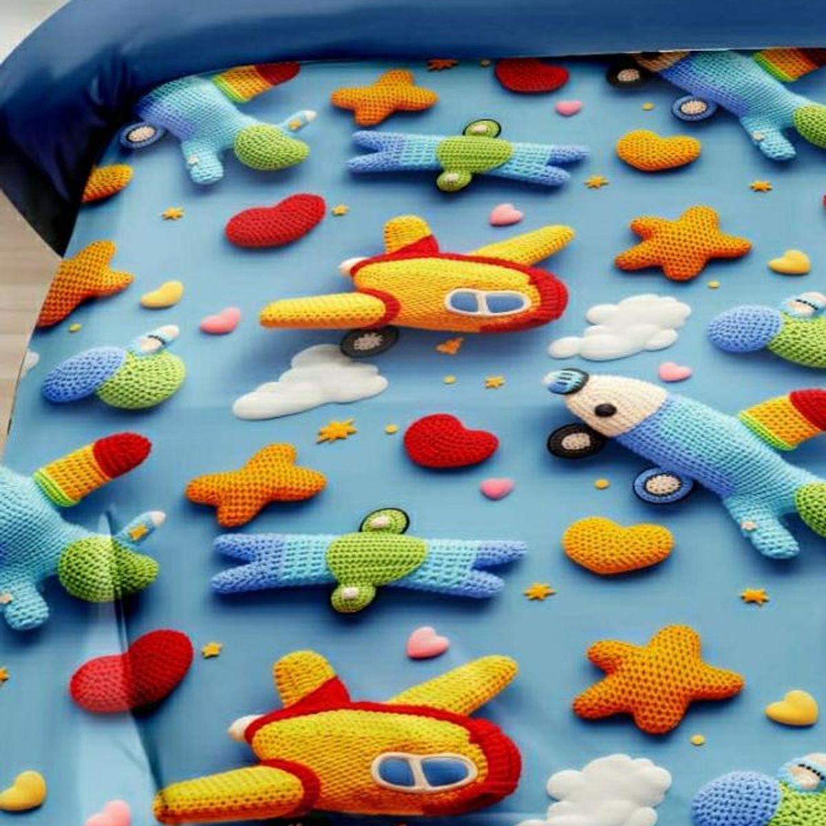 GENERICO - COBERTORES DE VERANO QUILTS REVERSIBLES DISEÑOS EN 5D