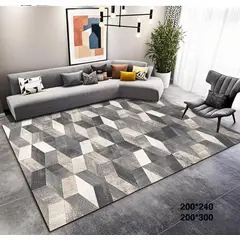 GENERICO - Alfombra decorativa estilo 3d -200x240cm