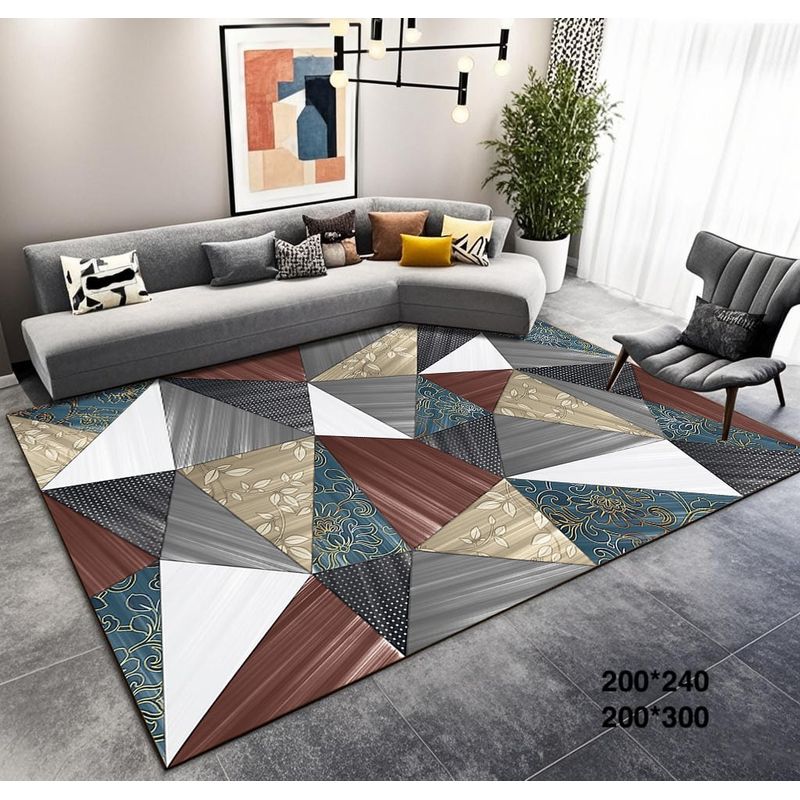 GENERICO - alfombra decorativa estilo 3d -200x240cm