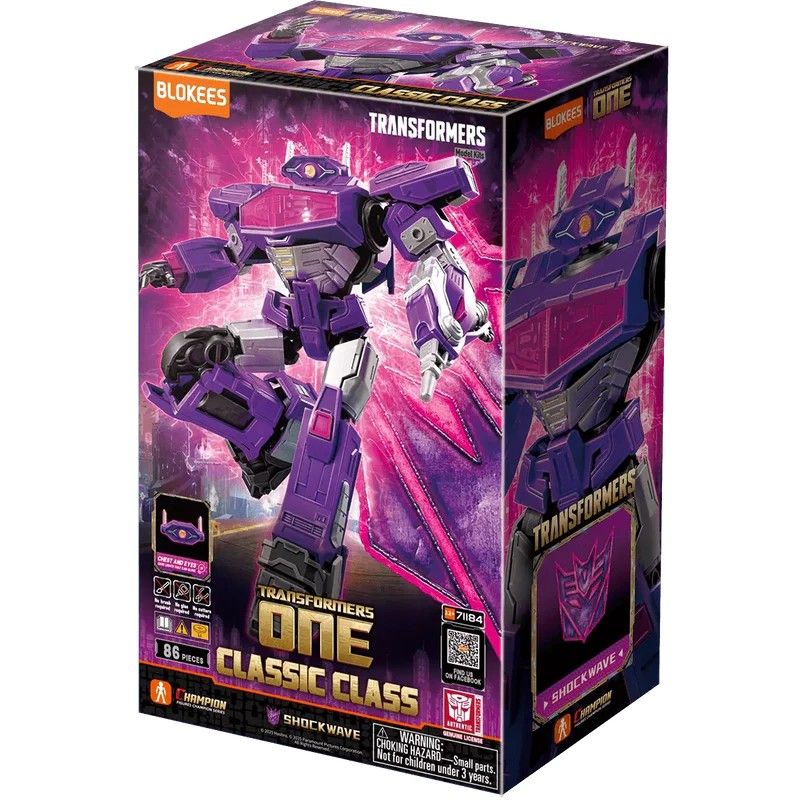 BLOKEES - BLOKEES-Transformers Classic Class 18-Transformers One Shockwave