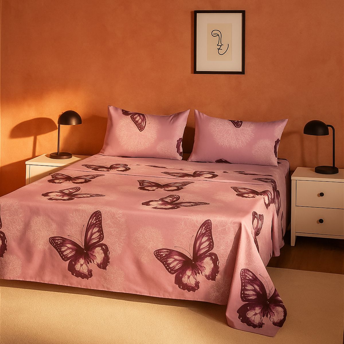 ARMONIA - formato 772 sábanas clásicas 144 hilos 2 plazas