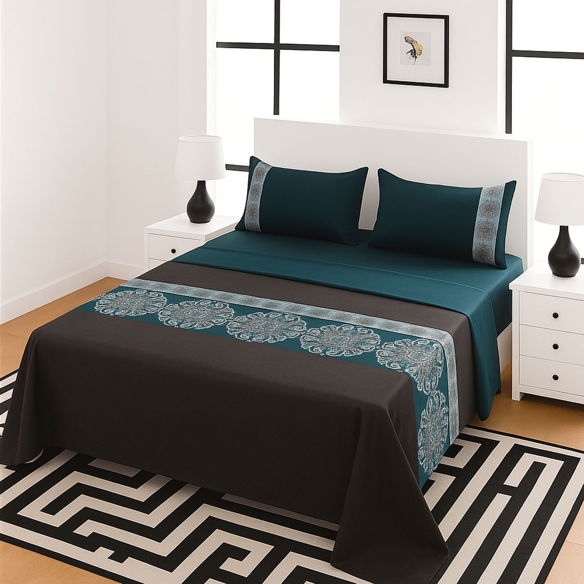 ARMONIA - edición 771 sábanas 144 hilos 2 plazas clásicas