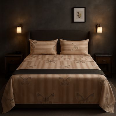 Imagen 2 del producto Juego sábanas clásicas tipo 770 144 hilos 2 plazas