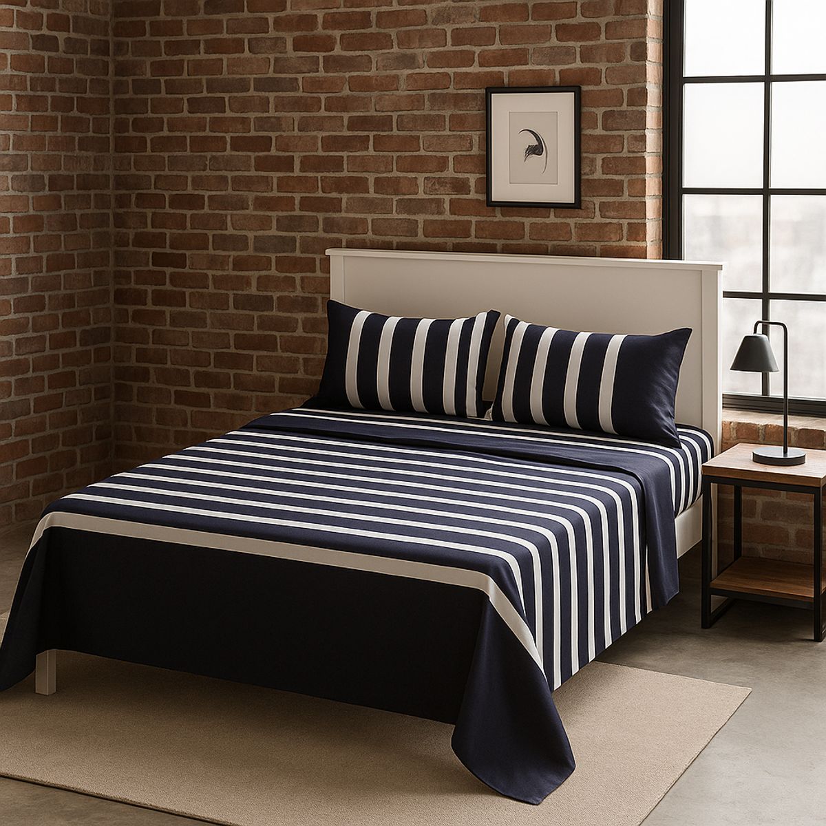 ARMONIA - tipo 768 sábanas 2 plazas 144 hilos clásicas