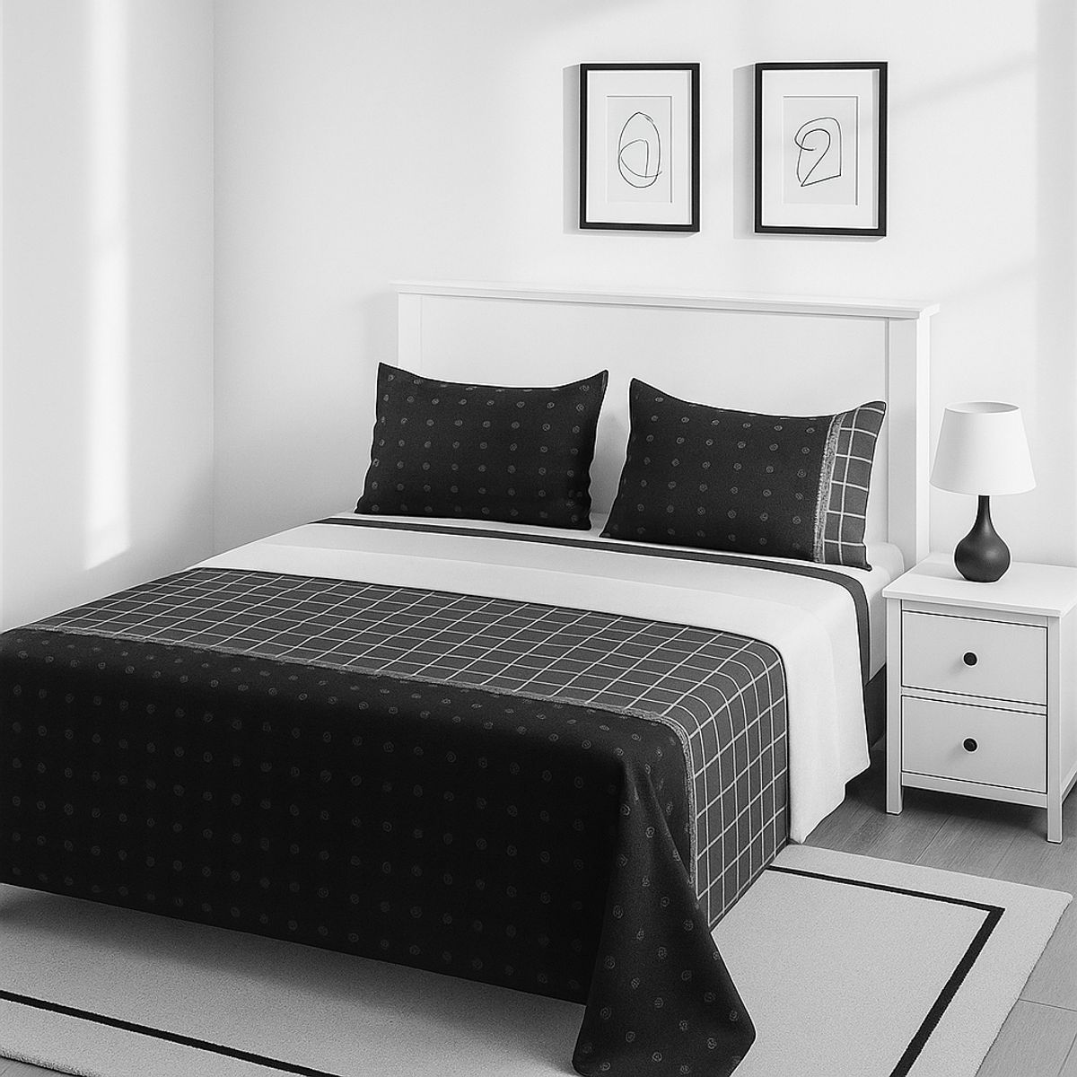 ARMONIA - Juego sábanas clásicas versión 762 144 hilos 2 plazas