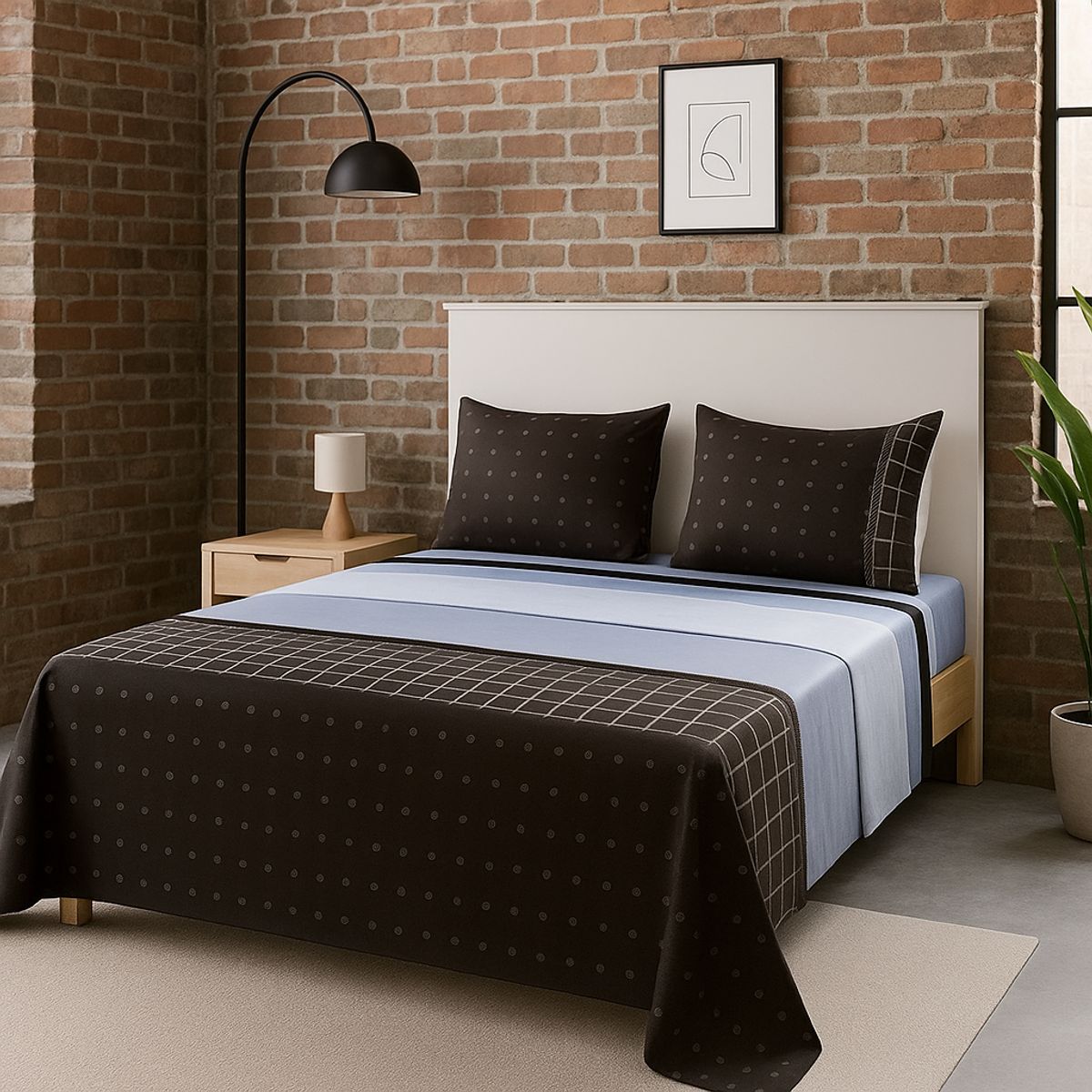 ARMONIA - Sábanas 2 plazas tipo 762 clásicas 144 hilos