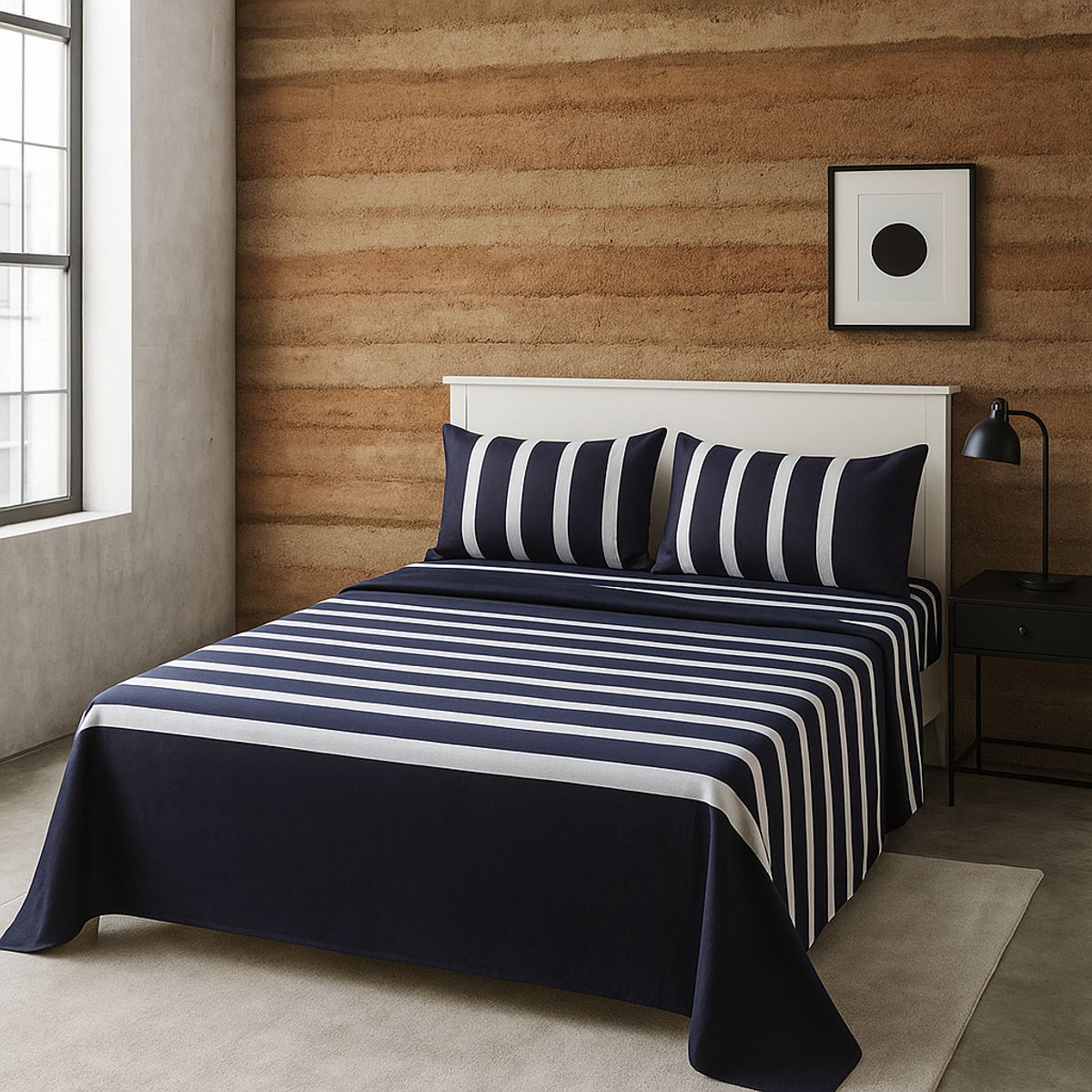 ARMONIA - Juego sábanas versión 762 clásicas 2 plazas 144 hilos