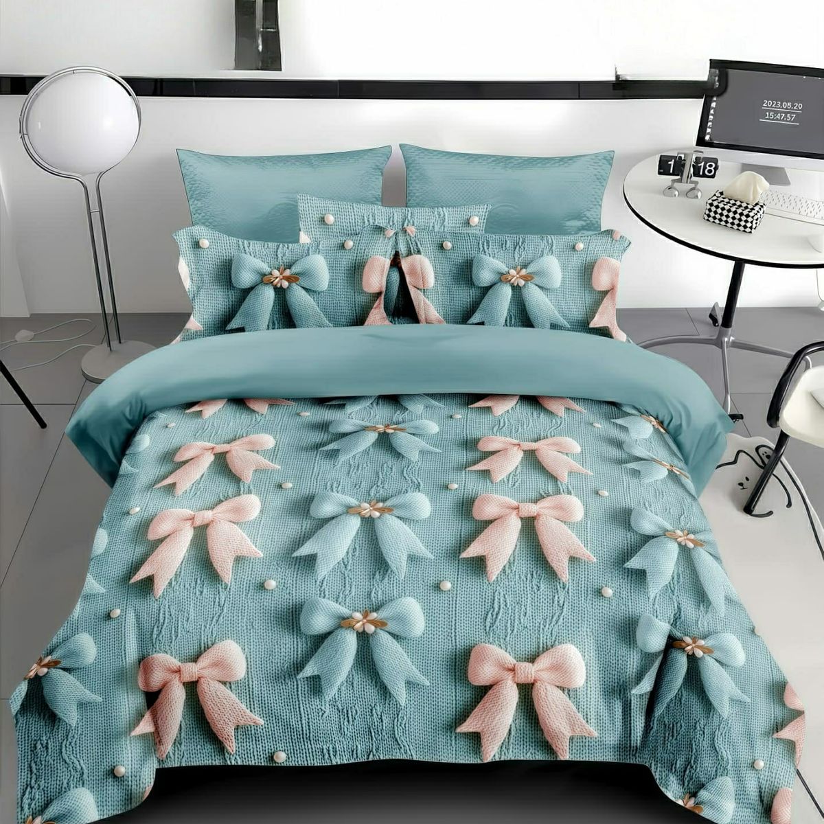 GENERICO - COBERTORES DE VERANO QUILTS REVERSIBLES DISEÑOS EN 5D