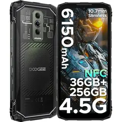 DOOGEE - Blade10 Ultra Energy Celular 36GB+256GB Android 15 Smartphone-black