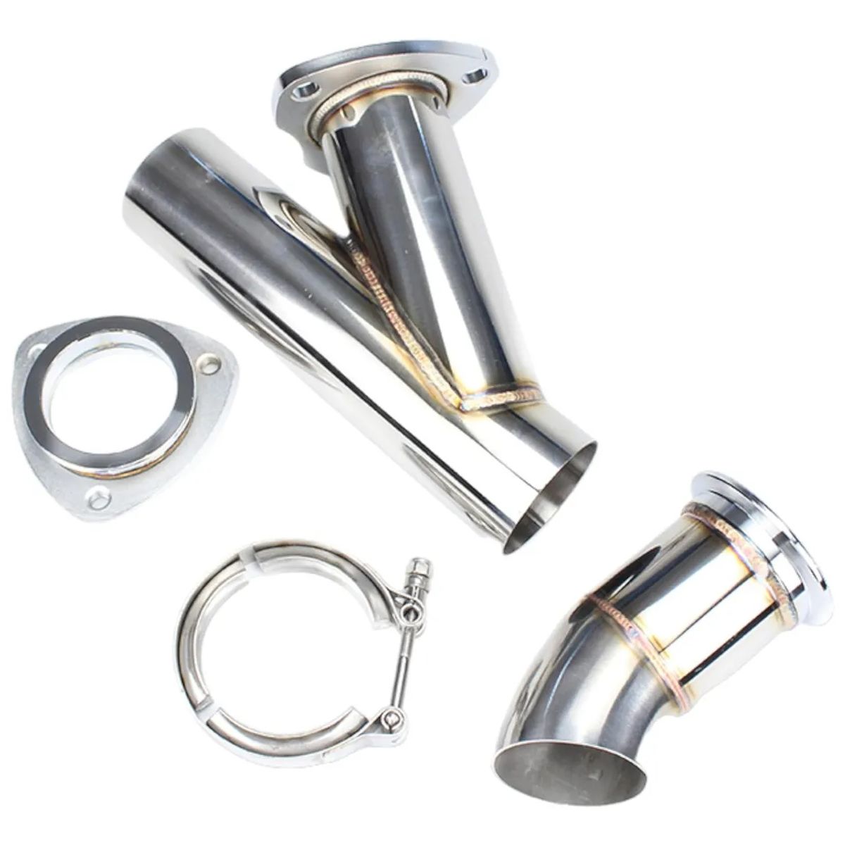 KUANGYE - Cut Out 2.0 Pulgadas Exhaust Escape Libre + Control Remoto