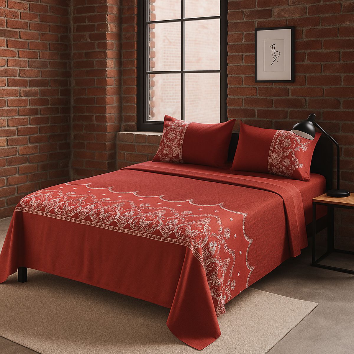 ARMONIA - Sábanas clásicas 2 plazas versión 770 144 hilos