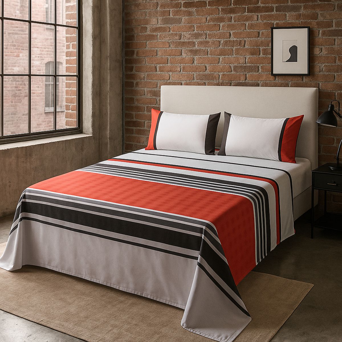 ARMONIA - tipo 768 sábanas 144 hilos 2 plazas clásicas