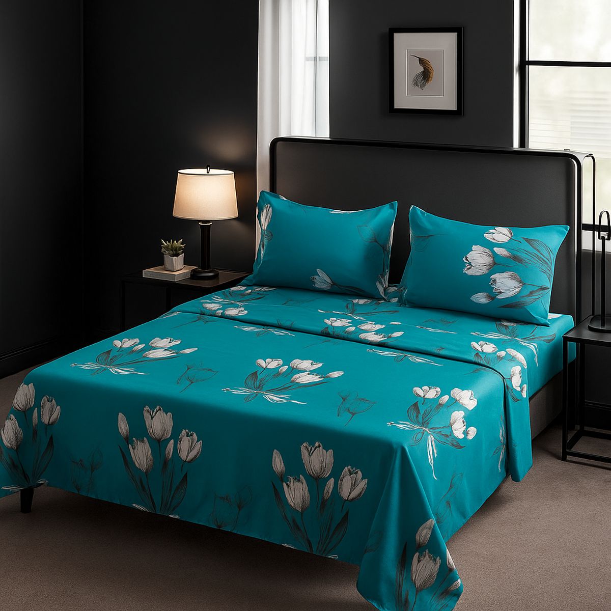 ARMONIA - Juego sábanas clásicas versión 762 144 hilos 2 plazas