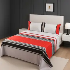 ARMONIA - Modelo 762 sábanas clásicas 144 hilos 2 plazas