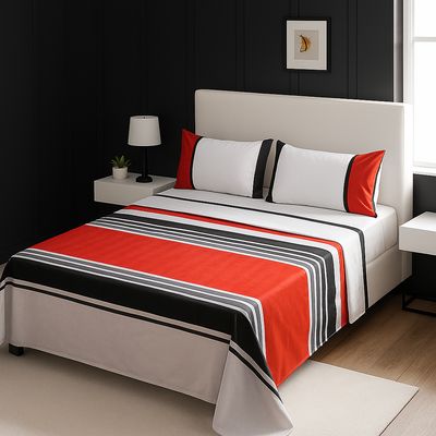 Imagen 2 del producto Modelo 762 sábanas clásicas 144 hilos 2 plazas