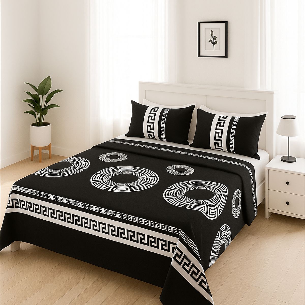 ARMONIA - Juego sábanas clásicas formato 775 144 hilos 2 plazas