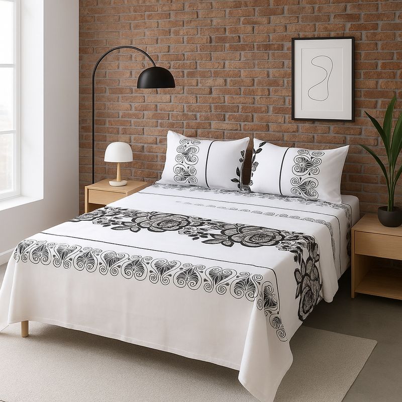 ARMONIA - edición 762 sábanas 2 plazas 144 hilos clásicas