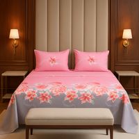 Juego de sábanas 2 plazas 144 hilos clásicas diseño 762