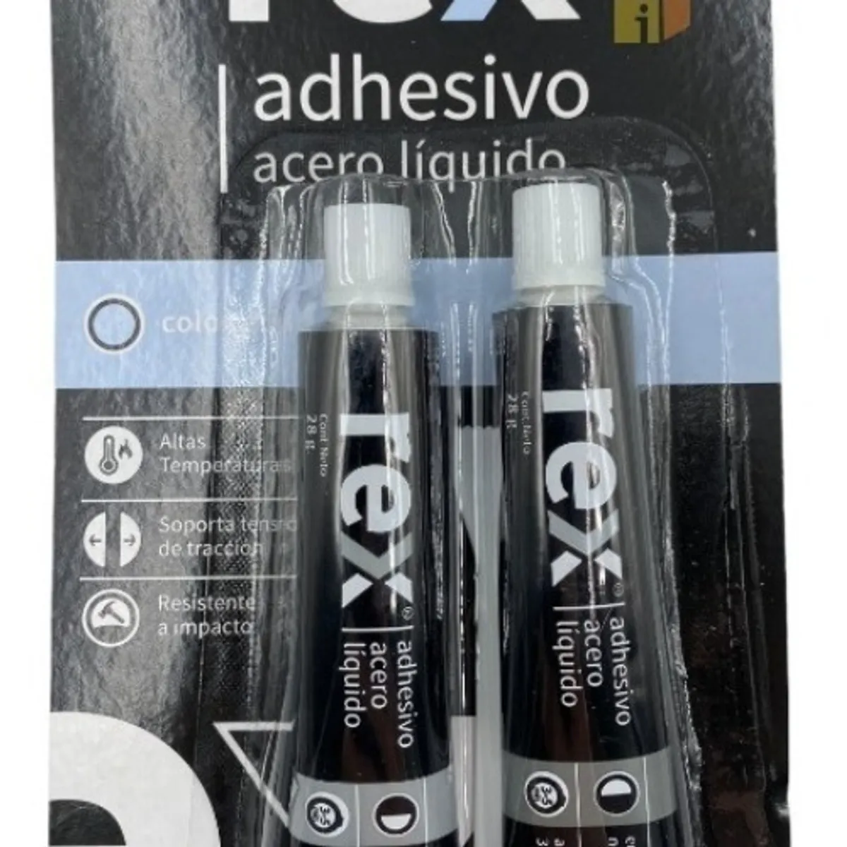 GENERICO - Acero Liquido Rex 56g Adhesivo  Epoxy- Pega Secado Rapido
