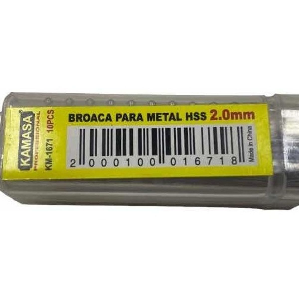 10 Broca Para Metal Hss 2mm, marca GENERICO - Foto 2