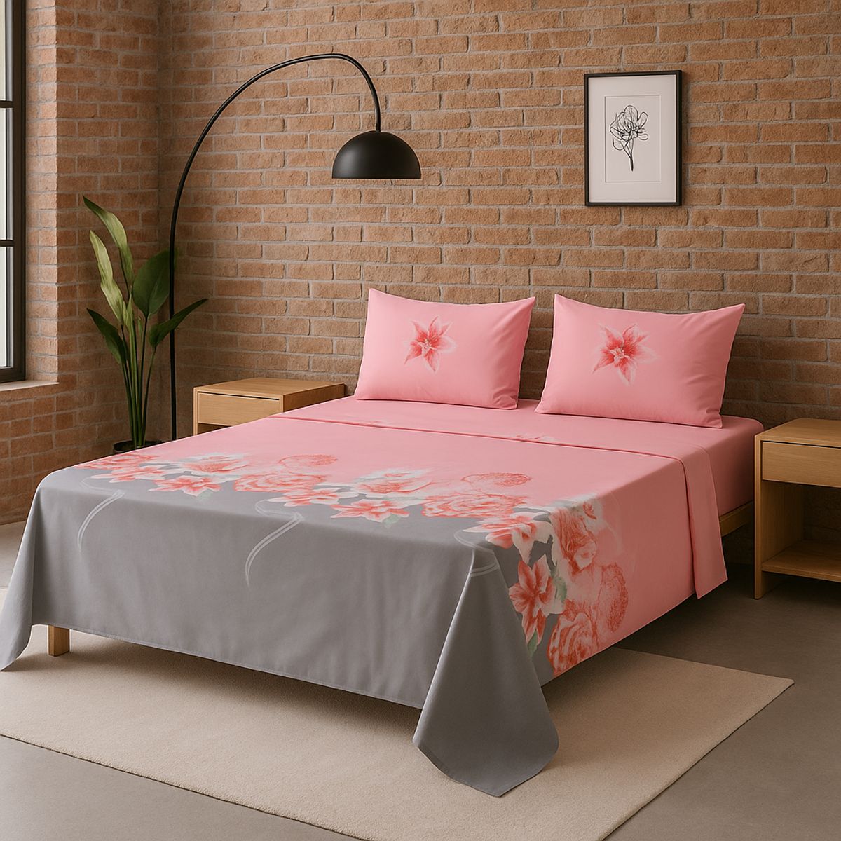 ARMONIA - Sábanas 2 plazas tipo 762 clásicas 144 hilos