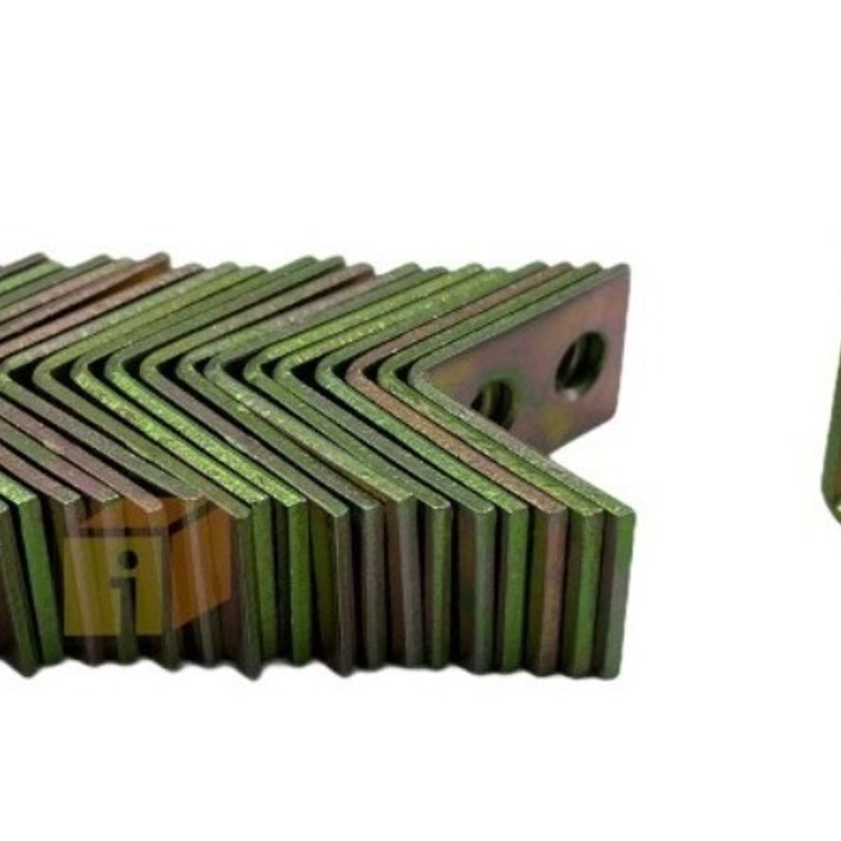 GENERICO - Escuadra Esquina Silla 1 Pulgada 24 Pcs Metal Carpinteria