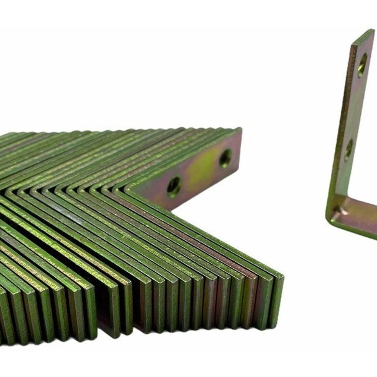 GENERICO - Escuadra Esquina Silla 2 Pulgadas 24 Pcs Metal Carpinteria